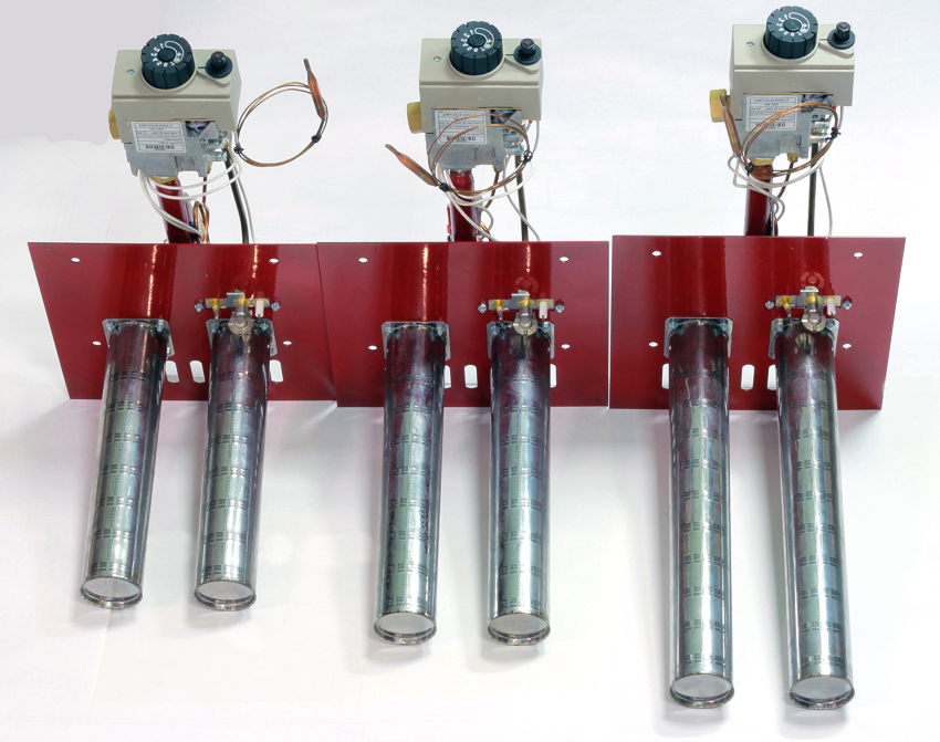 Газовые горелки для котлов отопления могут быть разной мощности и размеров