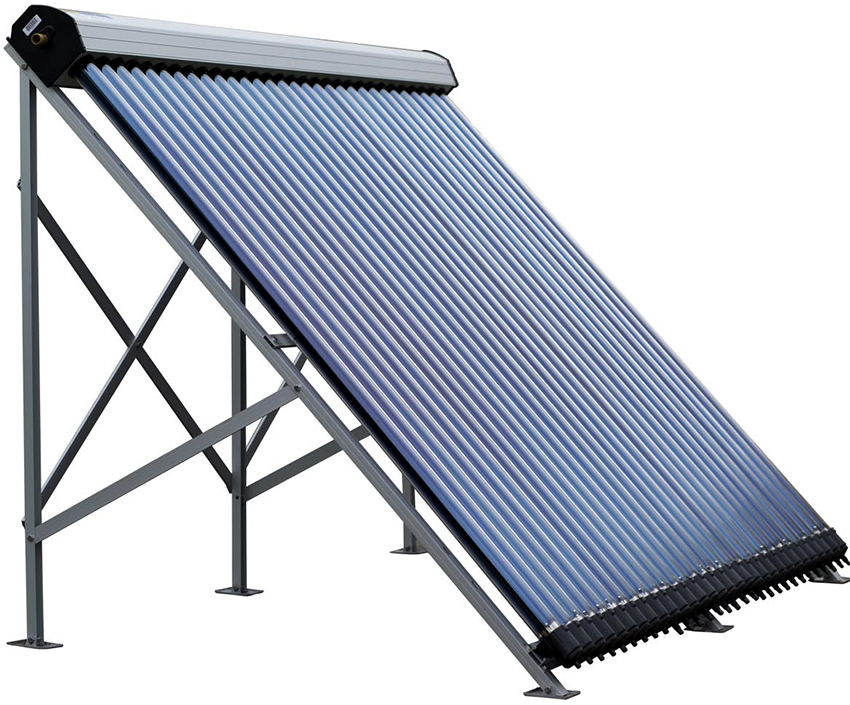 Вакуумный солнечный коллектор – сложное устройство, поэтому стоит он довольно дорого