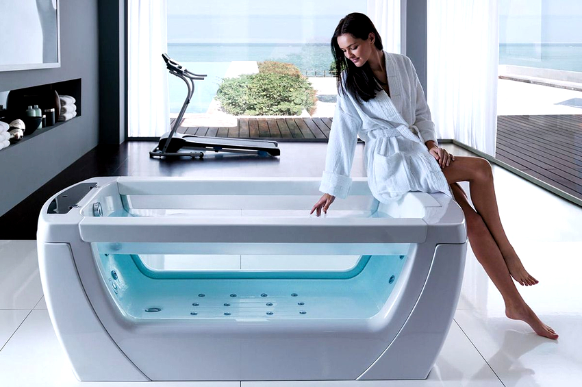 Цена гидромассажной ванны зависит не только от ее размера и функциональности, но и от материала, из которого она изготовлена