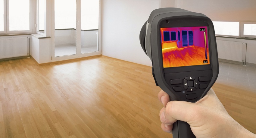 Обследование дома тепловизором: проведение энергоаудита здания