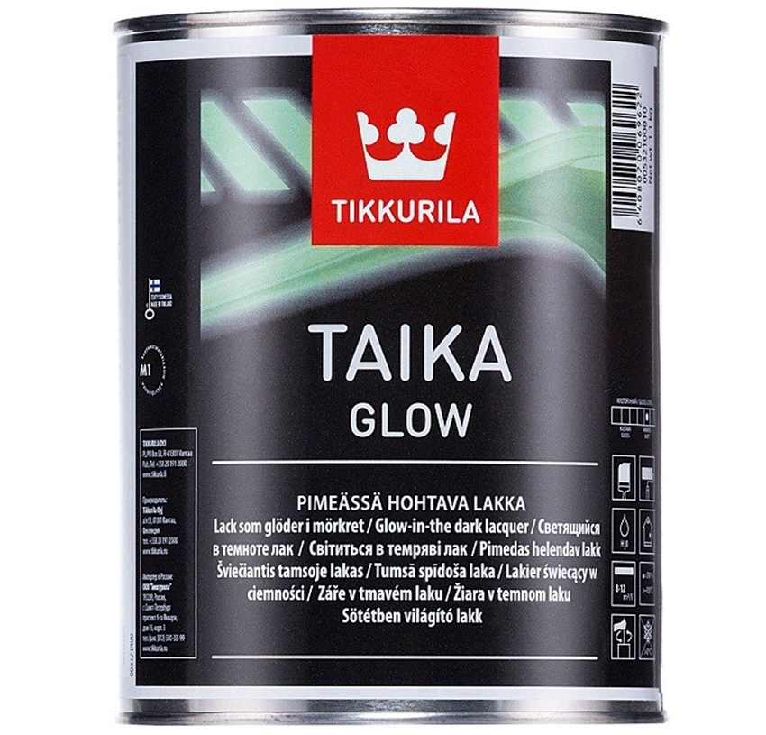 Лак Tikkurila Taika Glow со светонакопительным эффектом